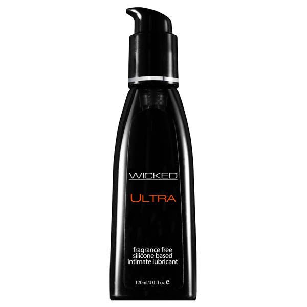 Wicked - ultra hybrid lubricant 120ml - Product front view  | Flirtybay.com.au
